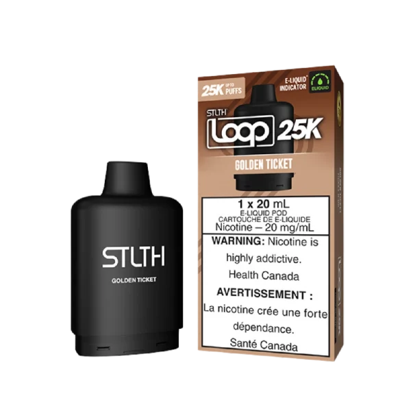 Loop 25k Pods disposable vape angle view