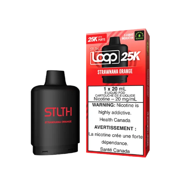 Loop 25k Pods disposable vape angle view