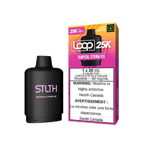 Loop 25k Pods disposable vape packaging