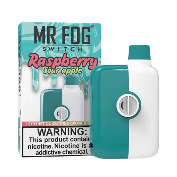 Mr Fog Switch 2% disposable vape packaging