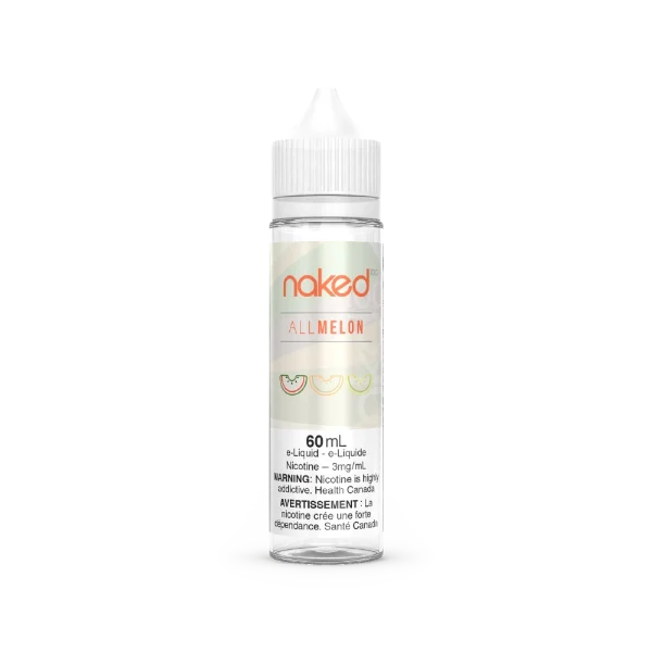 Naked 60ml Freebase vape juice angle view