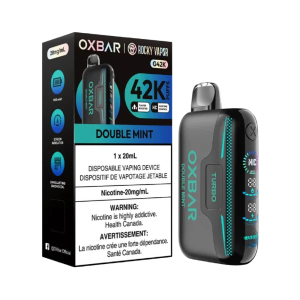 Oxbar G42K 2% disposable vape - Alt Vape Calgary