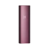 PAX Plus portable dual-use vaporizer shown in Elderberry, Onyx, Periwinkle, and Sage finishes; sleek handheld design for flower and concentrates.