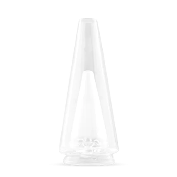 Puffco Peak Pro replacement glass attachment made of hand-blown borosilicate with water filtration; available for Calgary delivery.