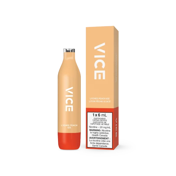 Vice 2500 2% disposable vape detail
