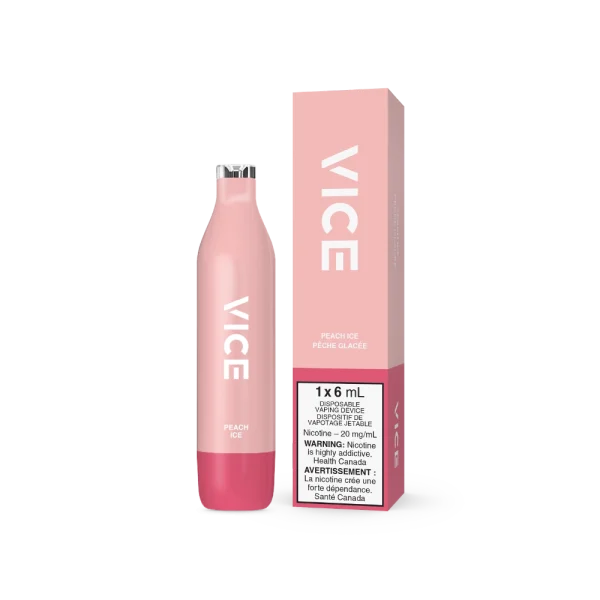 Vice 2500 2% disposable vape detail