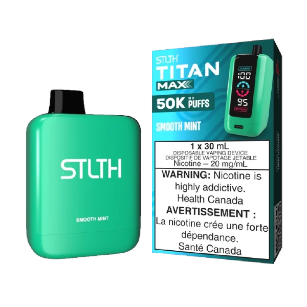 Stlth Titan Max 2% disposable vape detail