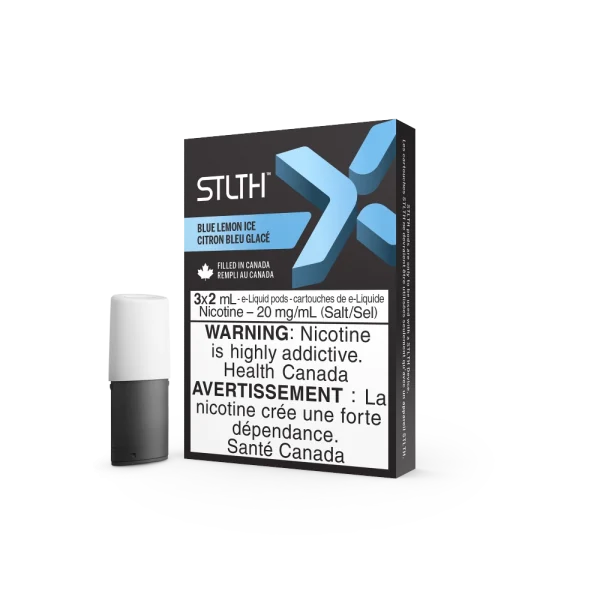 Stlth X Pods disposable vape packaging