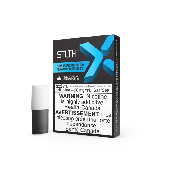 Stlth X Pods disposable vape angle view