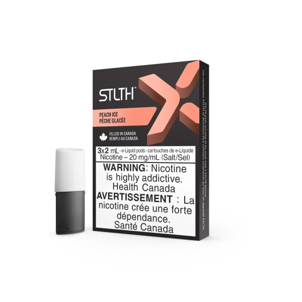 Stlth X Pods disposable vape angle view