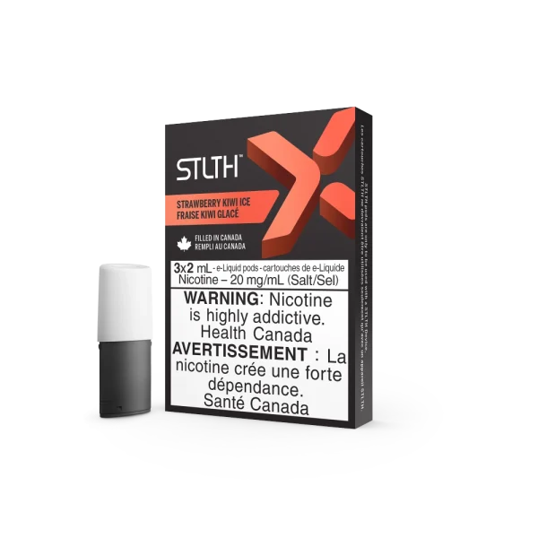 Stlth X Pods disposable vape angle view