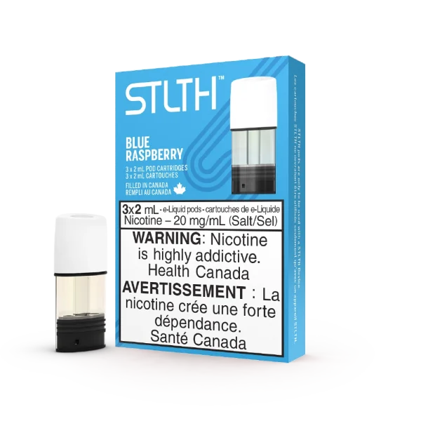 Stlth Pods vape juice packaging