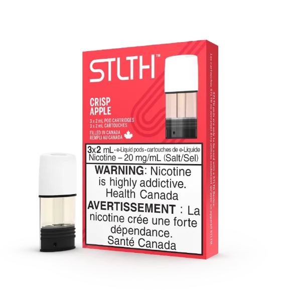 Stlth Pods vape juice angle view