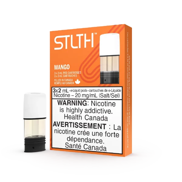 Stlth Pods vape juice angle view