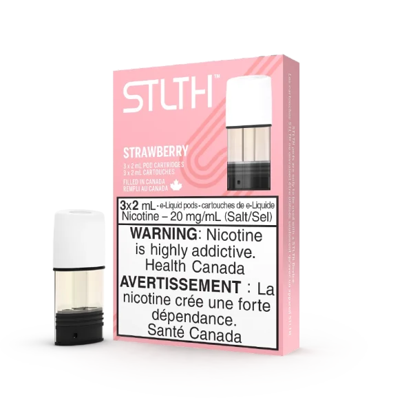 Stlth Pods vape juice angle view