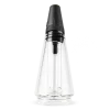 Puffco Peak Pro Travel Glass with twist-lock water seal and double seal technology; available for Calgary delivery.