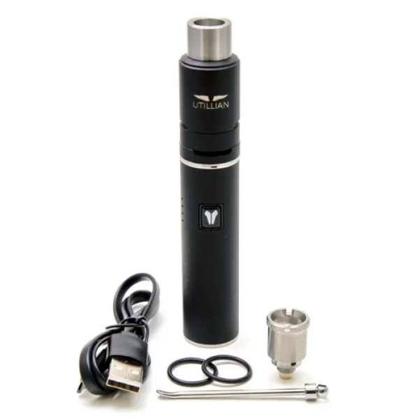Utillian 5 Wax Pen Kit - Black - shop vape device online