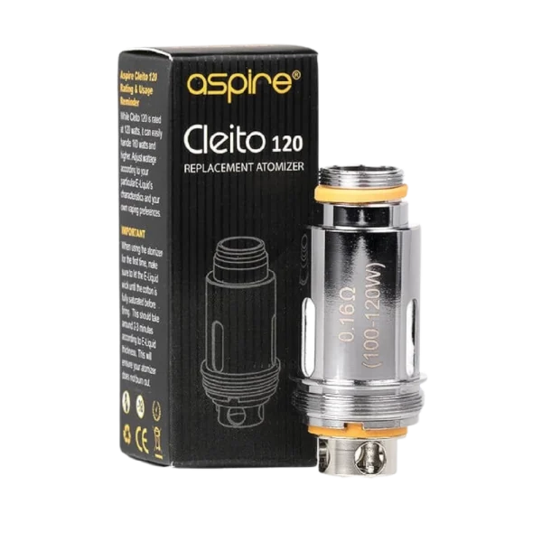Aspire Cleito 120 Coils 0.16ohm replacement coils - Alt Vape Calgary