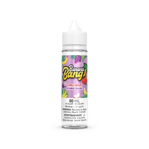Banana Bang 60mL freebase e-liquid with a 70VG/30PG ratio and signature banana fruit blends; available for Calgary vape delivery.