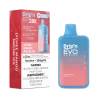 Drip’n 28K disposable vape by ENVI featuring a vibrant LED display for battery and juice levels, 3-mode firing system, and 20mL capacity; available for Calgary delivery.