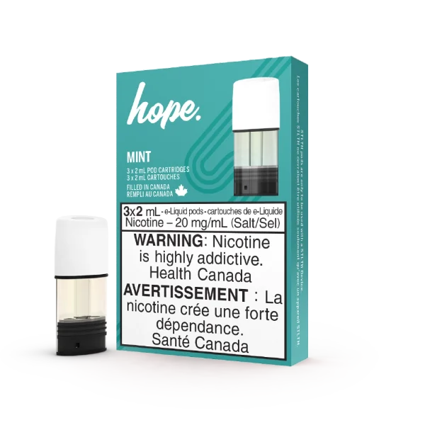 Stlth Pods Hope vape juice packaging