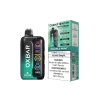 Oxbar Tri-Fusion disposable vape featuring a large front-facing digital screen and three control buttons for nicotine, sweetness, and ice adjustment; available in Calgary