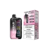 Oxbar Tri-Fusion disposable vape featuring a large front-facing digital screen and three control buttons for nicotine, sweetness, and ice adjustment; available in Calgary.