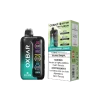 Oxbar Tri-Fusion disposable vape featuring a large front-facing digital screen and three control buttons for nicotine, sweetness, and ice adjustment; available in Calgary.
