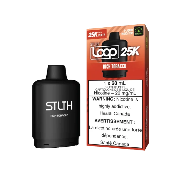Loop 25k Pods disposable vape angle view