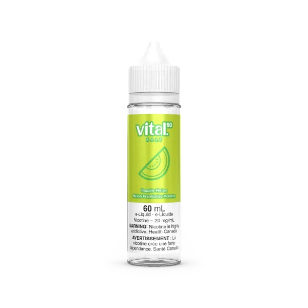 Vital 60ml Salt Nic vape juice angle view
