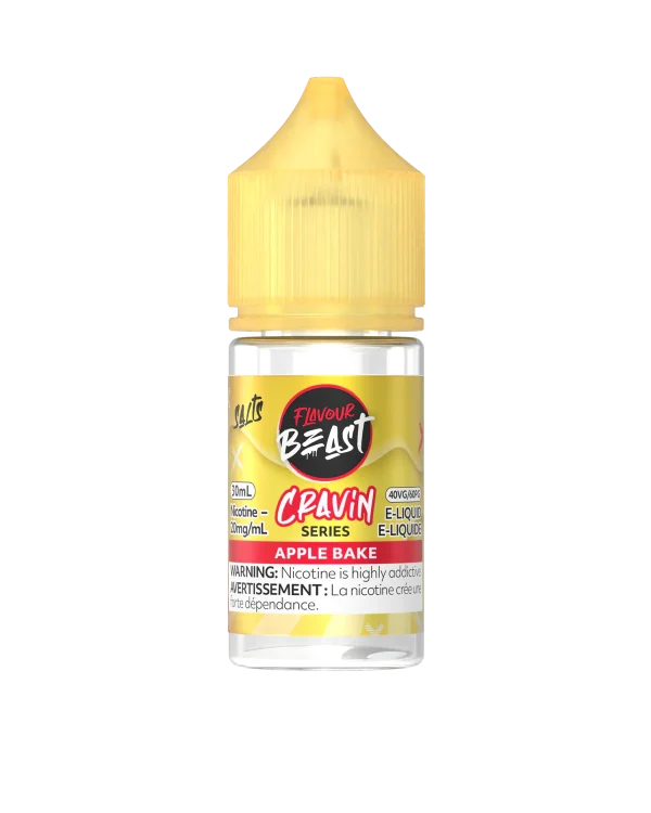 Flavour Beast 30mL salt nicotine e-liquid with 40VG/60PG ratio and intense flavors; available for Calgary delivery.