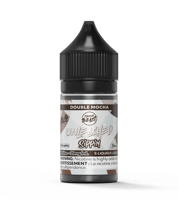Flavour Beast 30mL salt nicotine e-liquid with 40VG/60PG ratio and intense flavors; available for Calgary delivery.