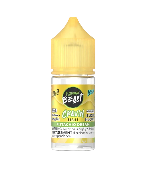 Flavour Beast 30mL salt nicotine e-liquid with 40VG/60PG ratio and intense flavors; available for Calgary delivery.