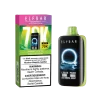 Elf Bar MoonNight 70K disposable vape featuring a large full-screen digital display and various flavors like Blue Razz Ice and Watermelon Ice; available for Calgary delivery.