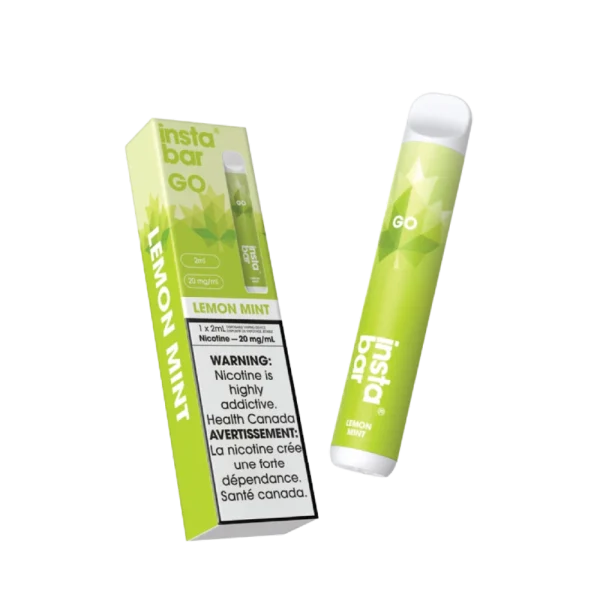 Insta Bar Go disposable vape packaging