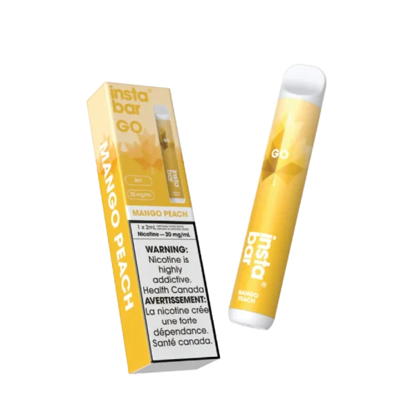 Insta Bar Go disposable vape angle view