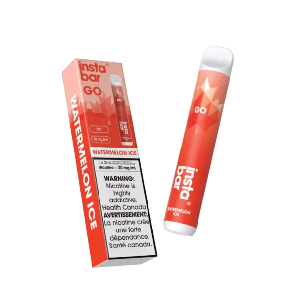 Insta Bar Go disposable vape packaging