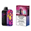 Linvo Rave 60K Blue Watermelon vape with juicy blueberry and crisp watermelon flavour.