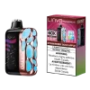 Linvo Rave 60K Strawberry Sour Apple vape with tangy apple and sweet strawberry.