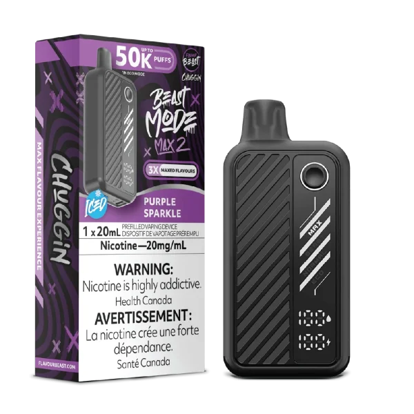 Flavour Beast Beast Mode Max 2 2% vape device angle view