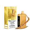 Kraze Luna disposable vape with 42,000 puffs, leather-textured finish, HD screen, and 20mL capacity; available for same-day delivery in Calgary.