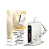 Kraze Luna disposable vape with 42,000 puffs, leather-textured finish, HD screen, and 20mL capacity; available for same-day delivery in Calgary.
