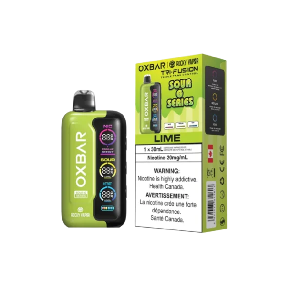 Oxbar Tri Fusion 2% disposable vape - Alt Vape Calgary
