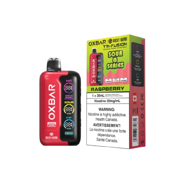 Oxbar Tri Fusion 2% disposable vape - Alt Vape Calgary