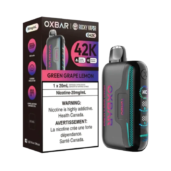 Oxbar G42K 2% - shop disposable vape online