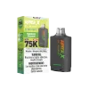 Ruf Puf Ripper X 75,000 puff pod with 20mL capacity, dual mesh coils, and adjustable airflow; available for same day Calgary delivery.