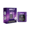 Ripper X Ultra Battery (1000mAh) shown in Metallic Dark Blue, Metallic Purple, and Metallic Black; features a compact design with Type-C charging.