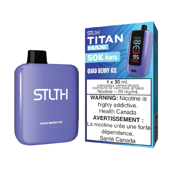 Stlth Titan Max 2% disposable vape detail