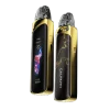 Uwell Caliburn G4 Pro Kit in Desert Gold with 2.51-inch touchscreen and 1800 mAh battery