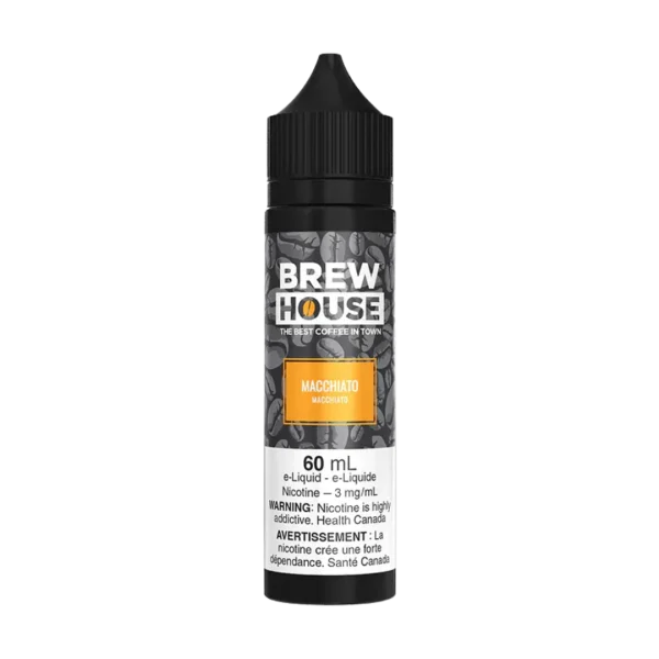 Brewhouse 60ml Freebase vape juice packaging